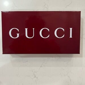 Gucci Red Box with dust bag